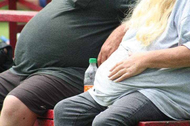 Couple obèse