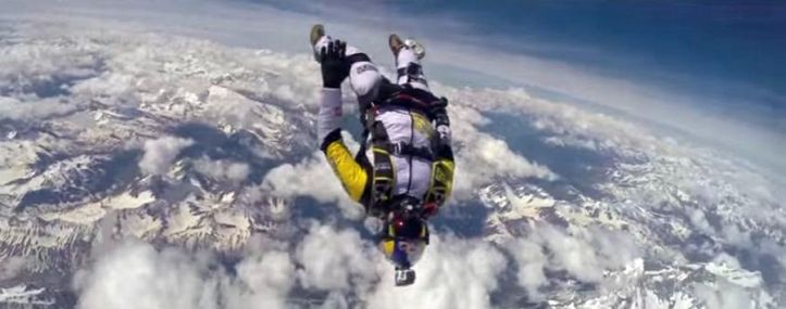 Skydive - Mont Blanc - 2014 - 2