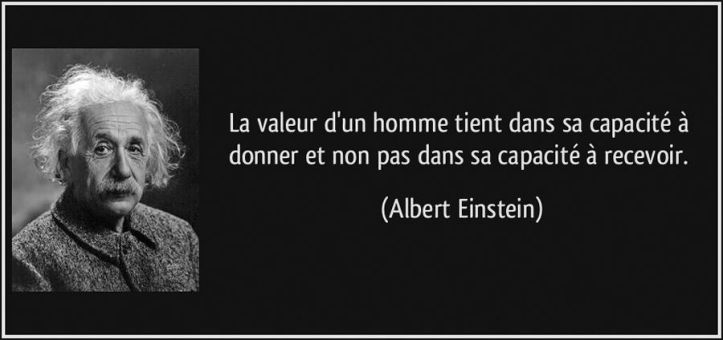 Albert Einstein - Citation