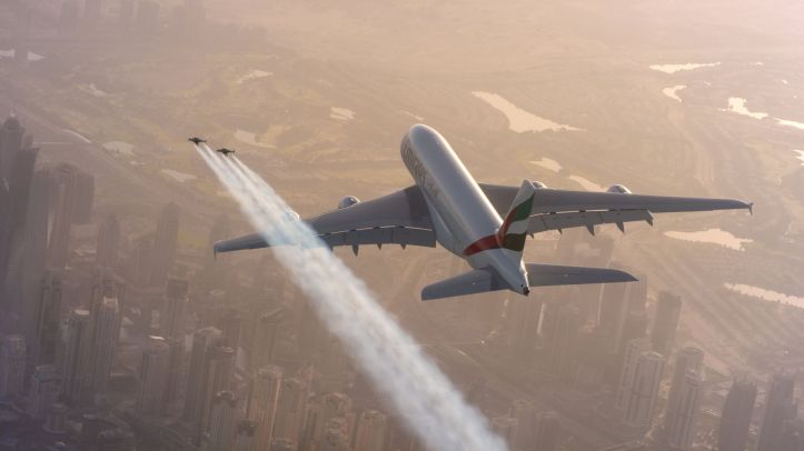 Jetman - Emirates A380