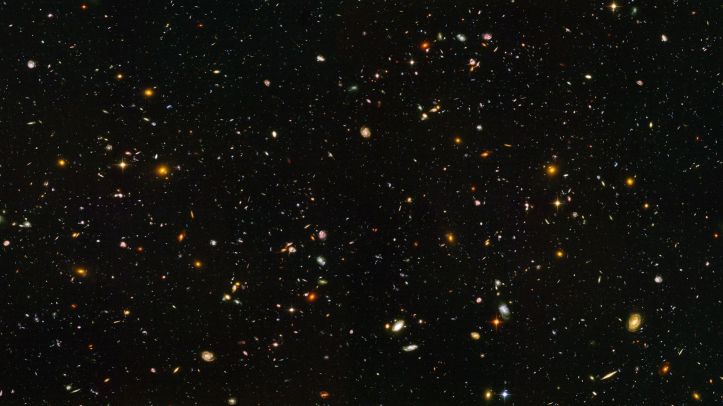 Hubble ultra deep field high resolution