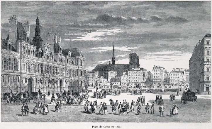 Place de Grève - Paris (1855)