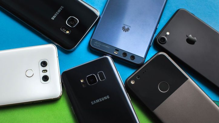 Smartphones - Huawei, LG, Samsung, Apple