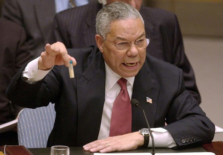 Colin Powell - Fiole - Antrax - Hoax