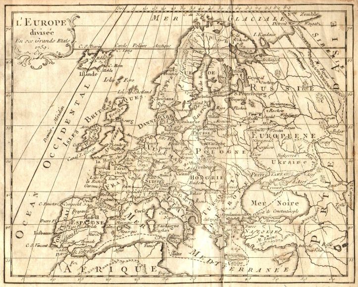 Map - Carte - Europe - 3