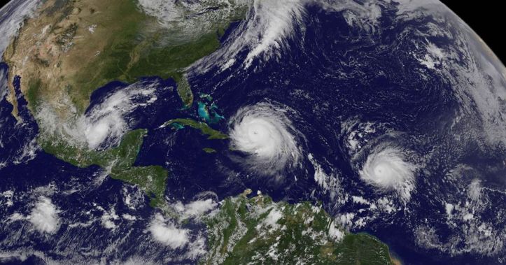 Ouragans - Hurricane - Irma -Katia - Jose- Satellite