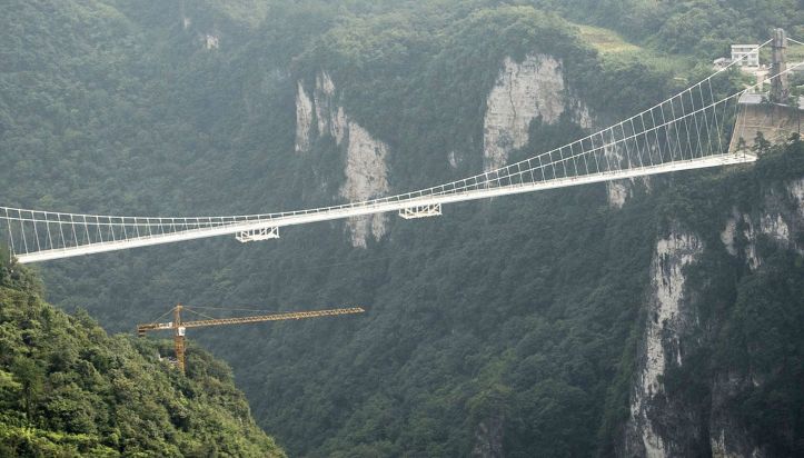 Pont en verre - Glass bridge - China - 4