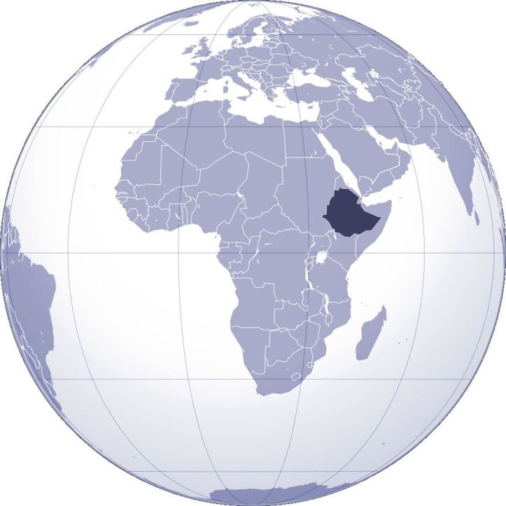 Carte - Ethiopie - Afrique