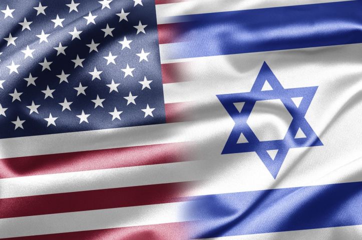 Drapeau - USA - Israël