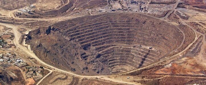 Mine de cuivre - Palabora - Afrique du Sud