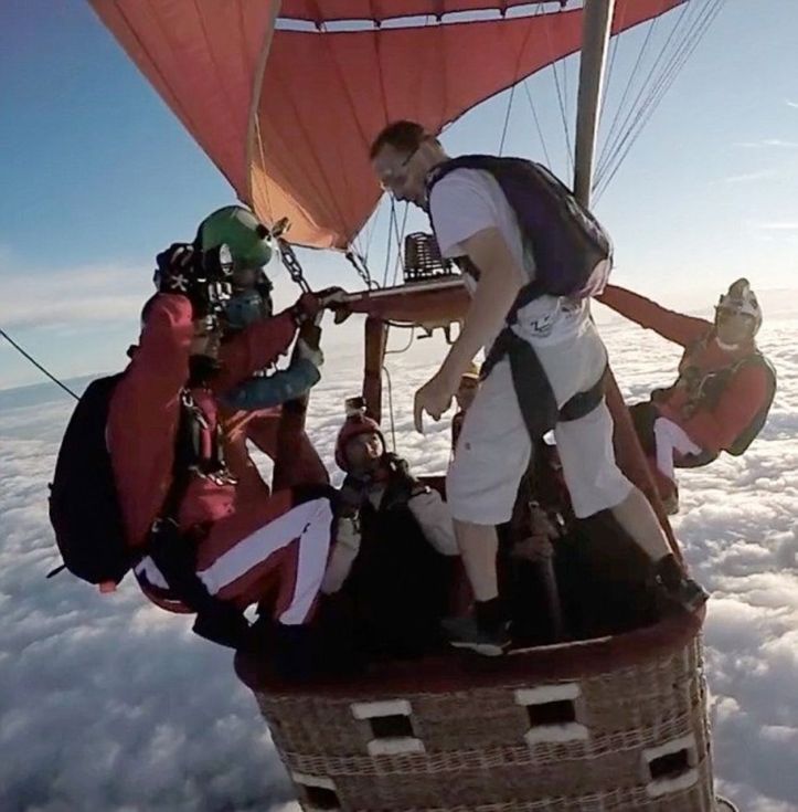 Skydiving Without Parachute - 1