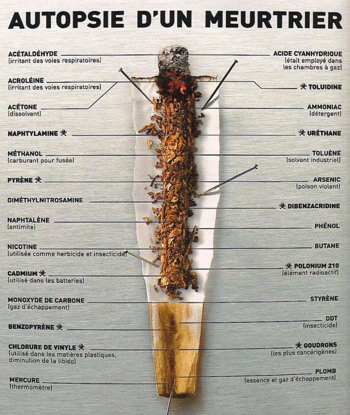 Cigarette - Composition
