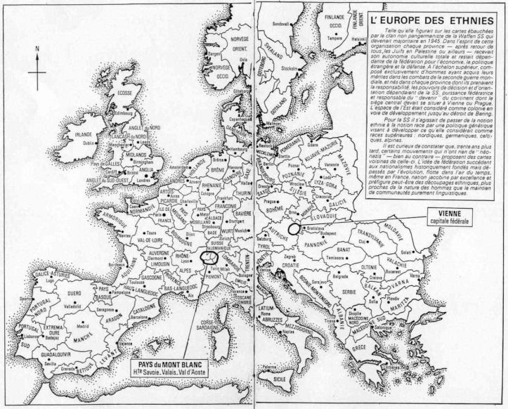 Carte - Europe des ethnies