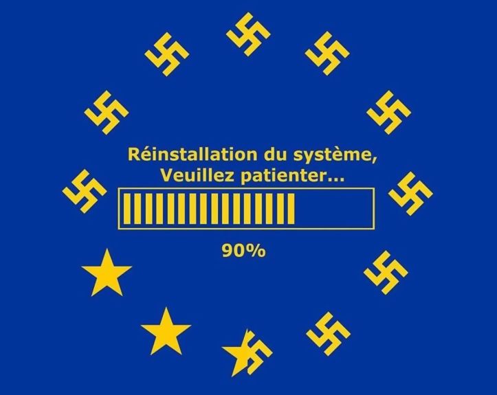 Nazisme - Drapeau européen - Donwload