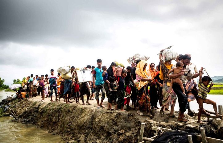Rohingyas exode