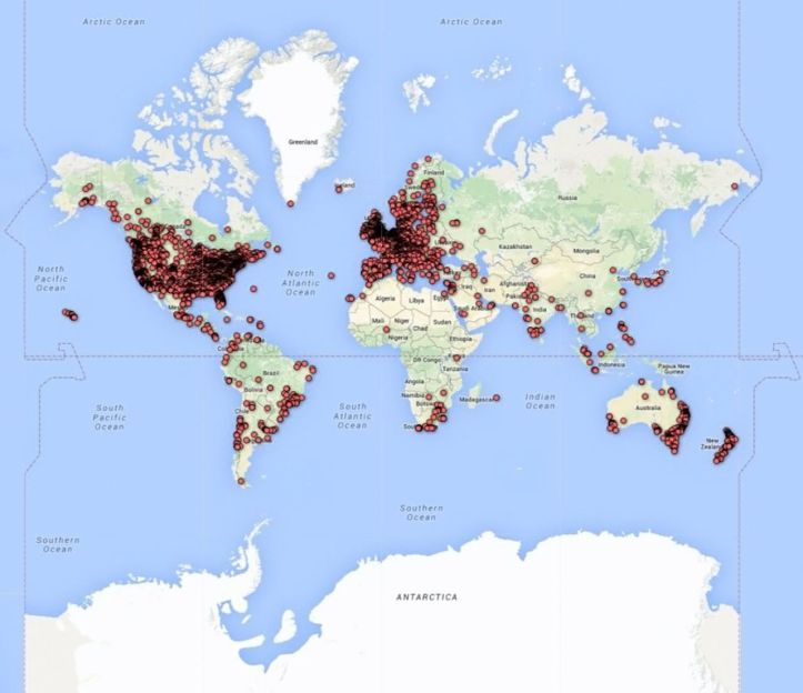World Wide Hum Map [2017]
