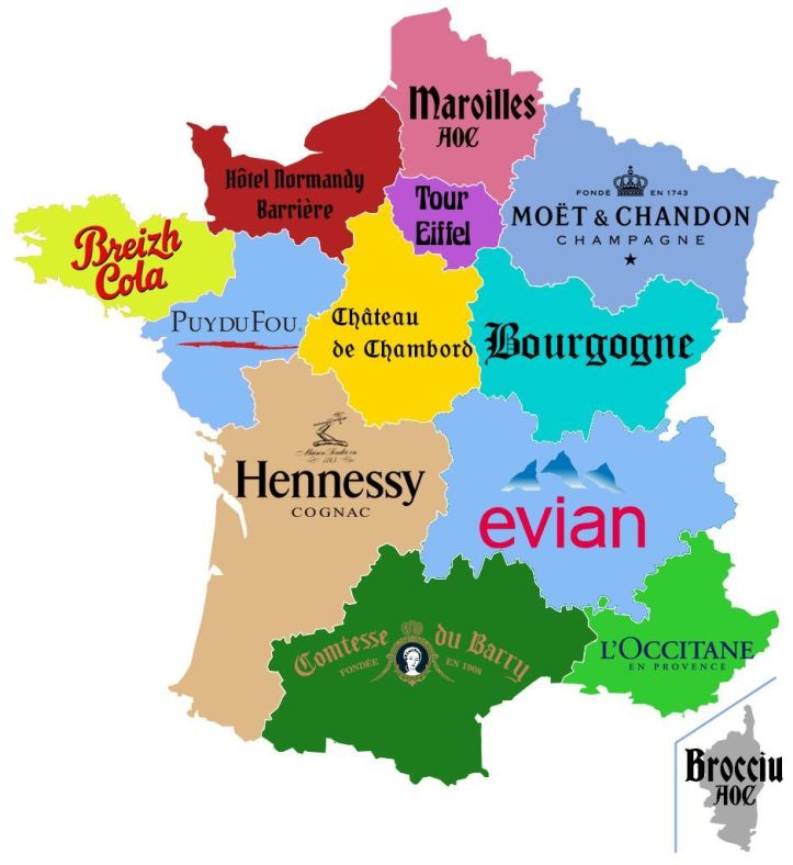 Carte – France – Eurorégion - 2
