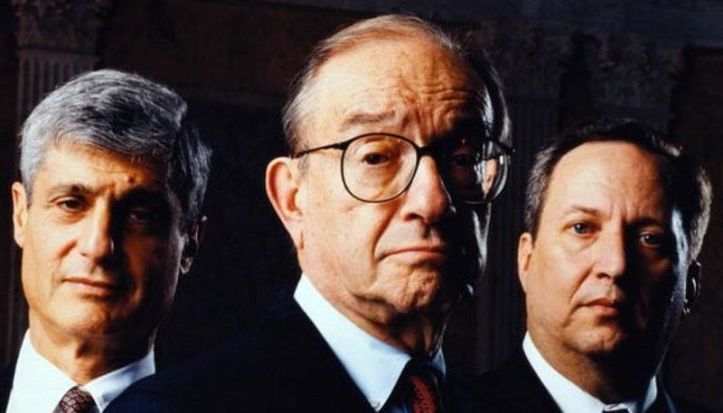 Robert Rubin - Alan Greenspan - Larry Summers - 2