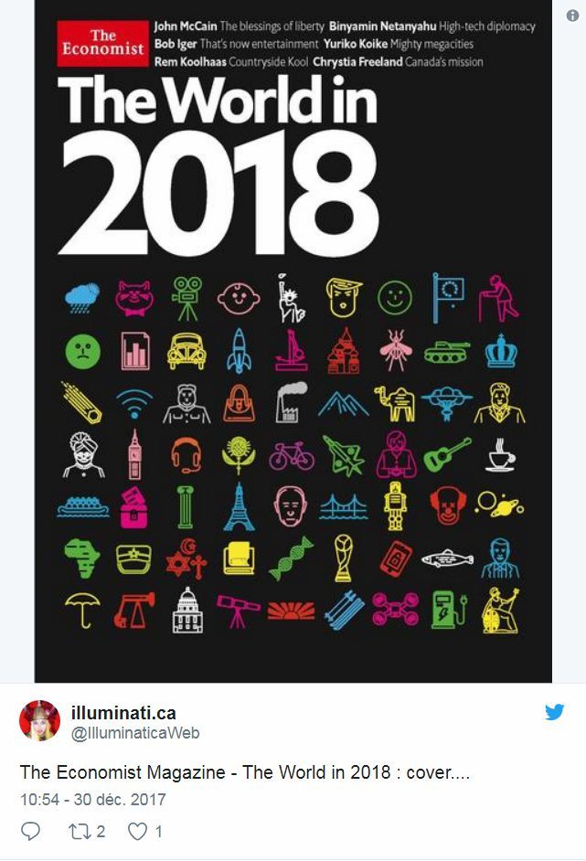 Twitte - The World in 2018 - The Economist