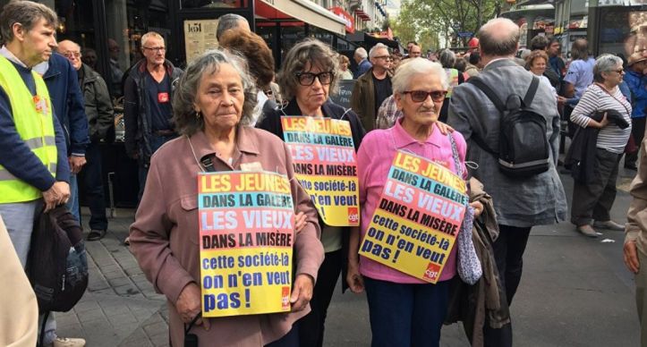 Manifestation retraités - CGT