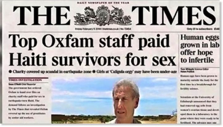 Oxfam - Times