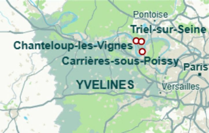 Map - Décharge sauvage - Yvelines