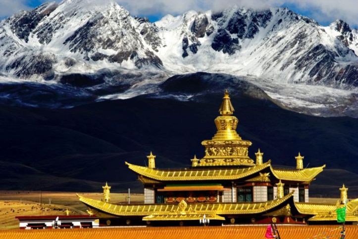 Temple Tagong - Tibet