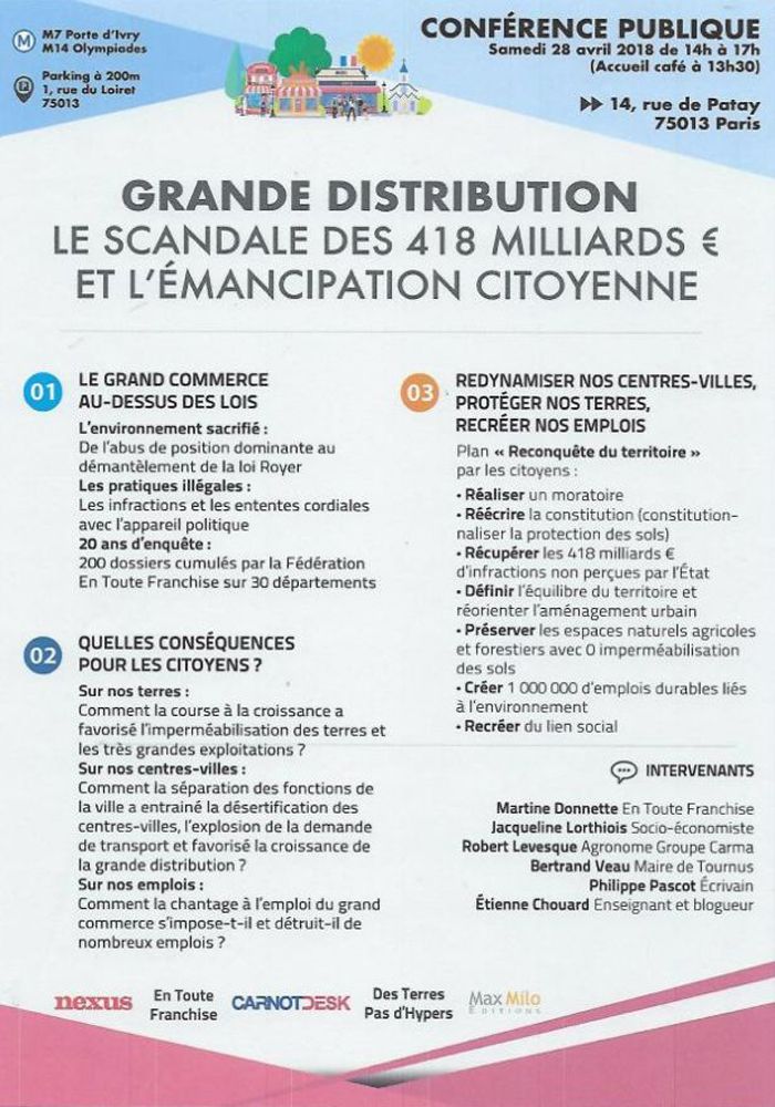 Grande distribution – Dette - 1