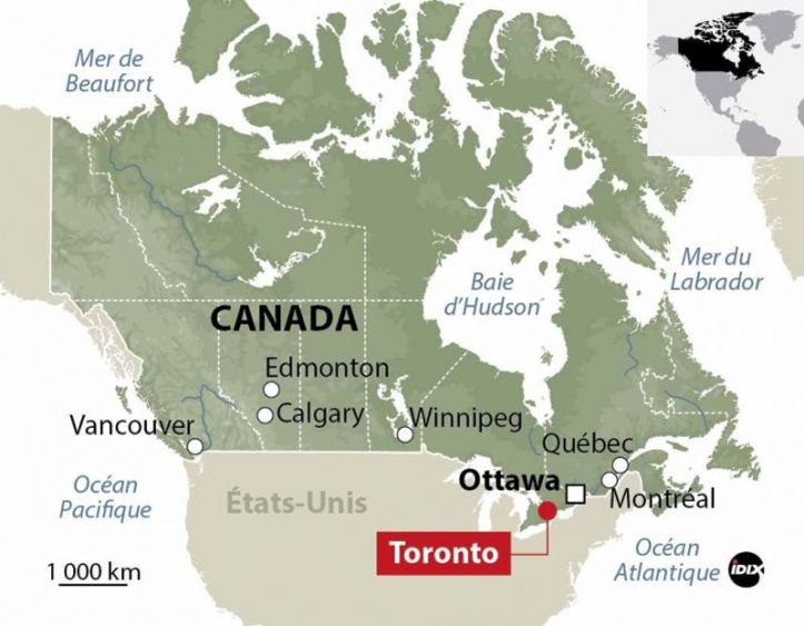 Toronto - Map