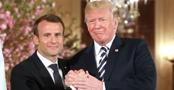 Trump et Macron - 1
