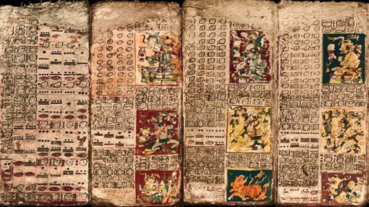 Textes hiéroglyphiques Maya - 1