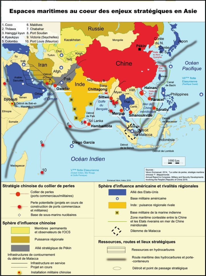 Îles militarisées - Mer de Chine