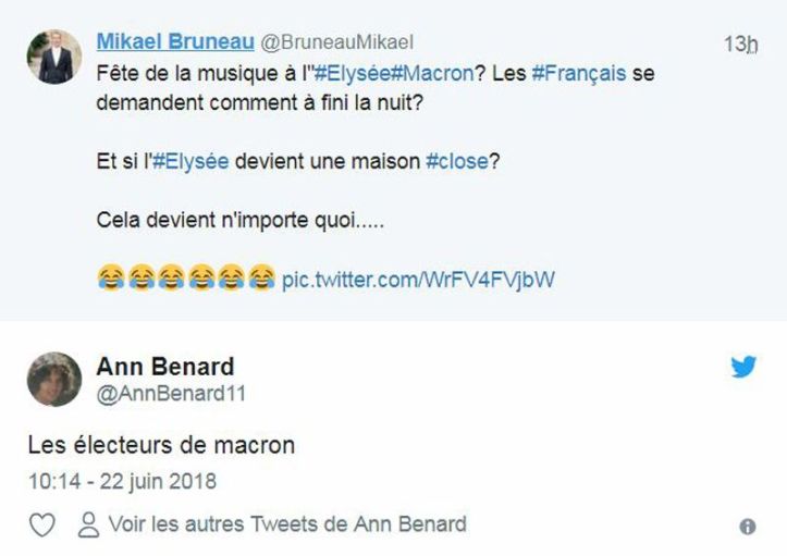 Twitte Mikael Bruneau
