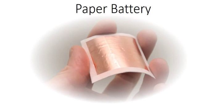 Batteries en papier - 4