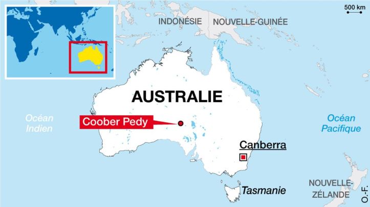 Coober Pedy - Map