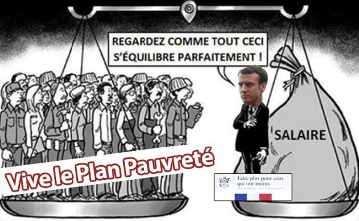 Macron - Plan Pauvreté