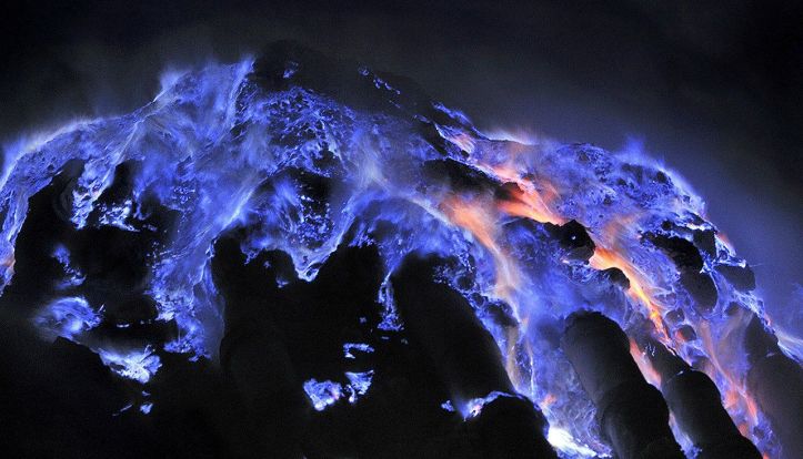 Volcan Kawah Ijen – Lave bleue - 3
