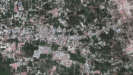 Palu - image satellite