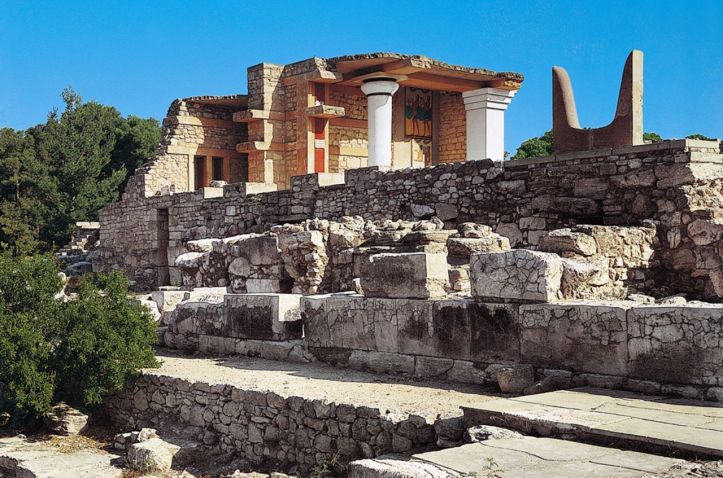 Cornes de la consécration - Palais de Knossos - Crète