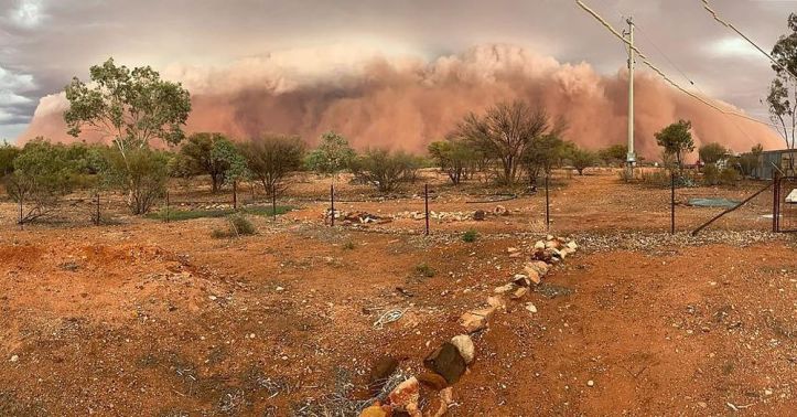 Tempête de sable – Australie - 2
