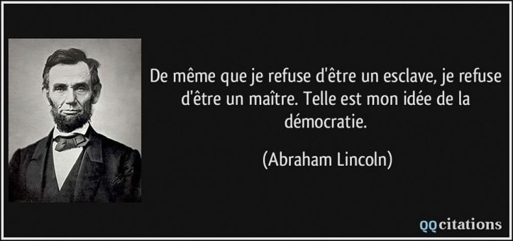 Abraham Lincoln - Citation