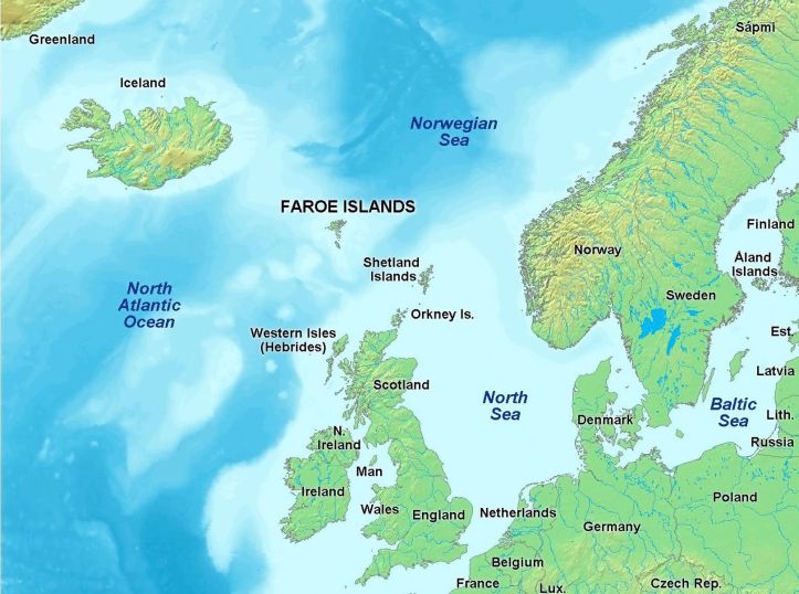 Îles Féroé - MAP