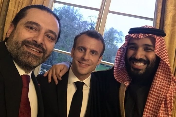 Macron et Mohammed Ben Salmane