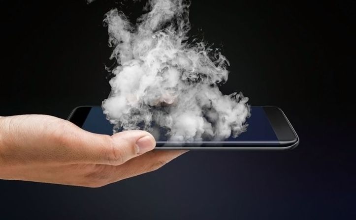 Smartphone - Fumée