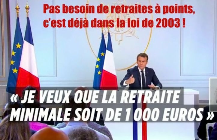Macron - Retraite