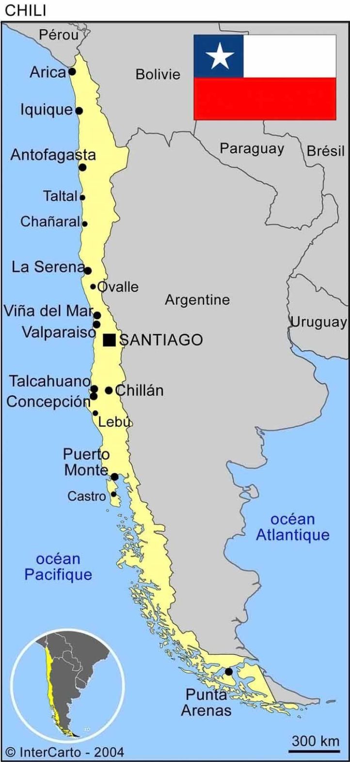 Chili - Map